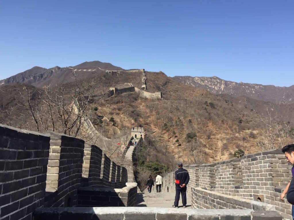 Walking the Great Wall Of China