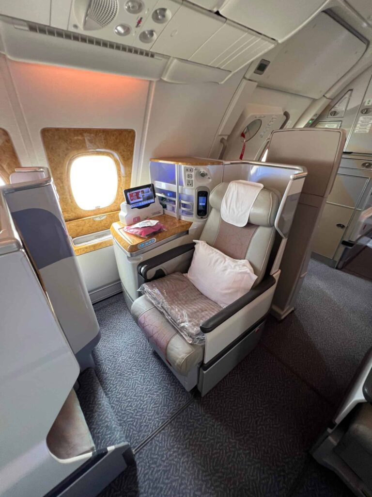 Emirates Aircraft seat